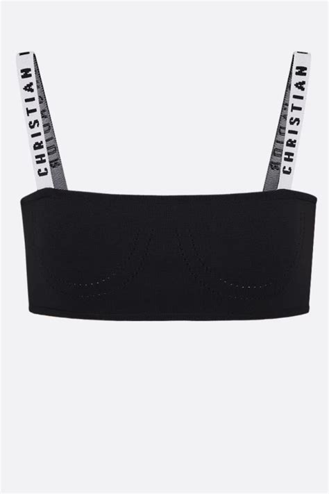 dior brallete|christian Dior bralette cropped top.